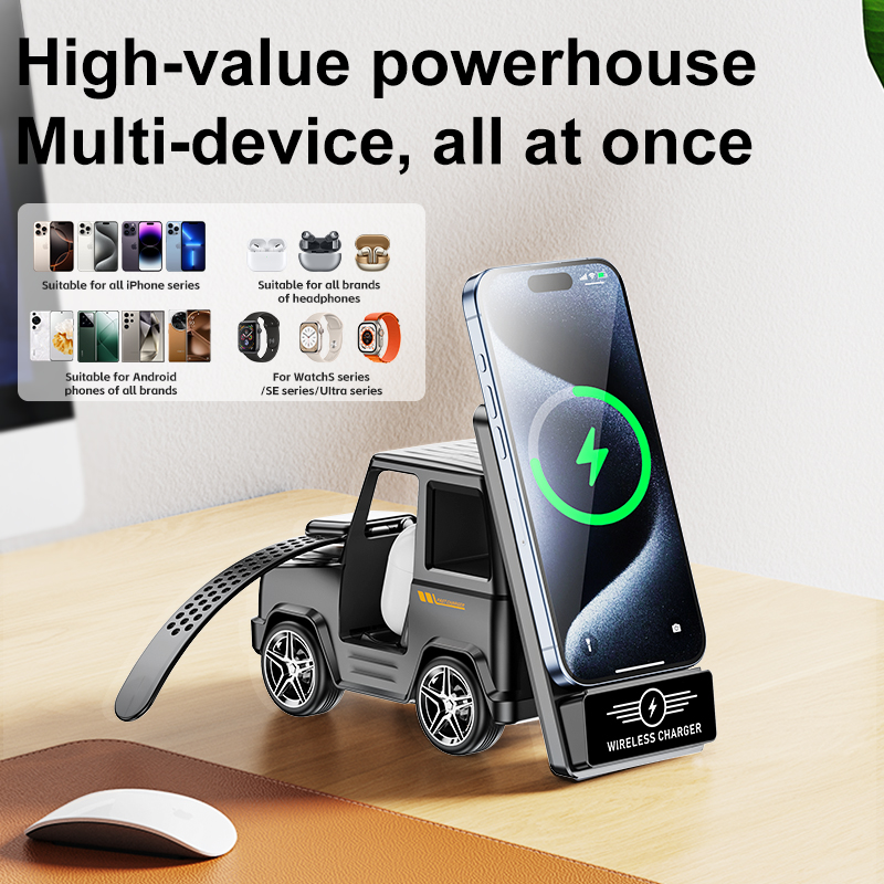 Watch Watch Xs - Multifunctional Wireless Charger 3-in-1 for iPhone16-11