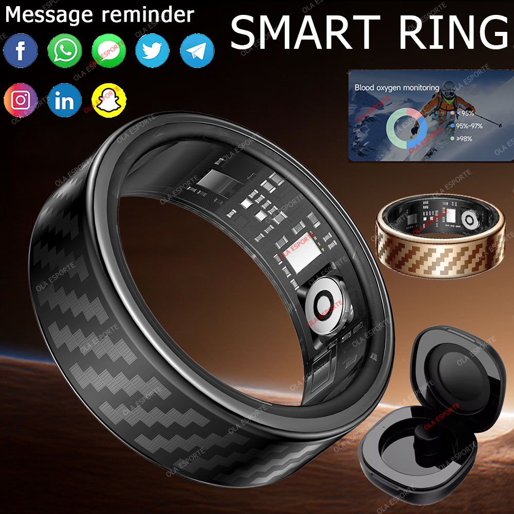 Smartwatch New Watches For Women - Newest Smart Ring Call Message Notification