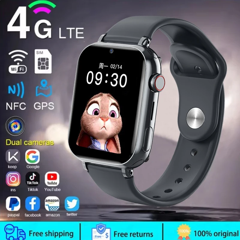 Smartwatch Watches Gift For Girls - 2025 Smart Watch Kids LBS Location