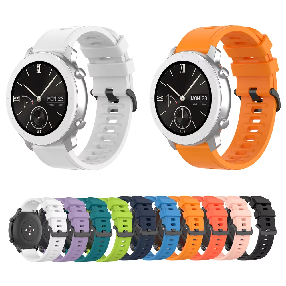 Smartwatch Pebble Watches - 22mm Silicone Watchband Wristband for LG