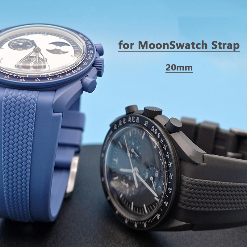 Rubber Strap for Swatch X Omeg - Omega Watch Speedmaster ulasan dan harga