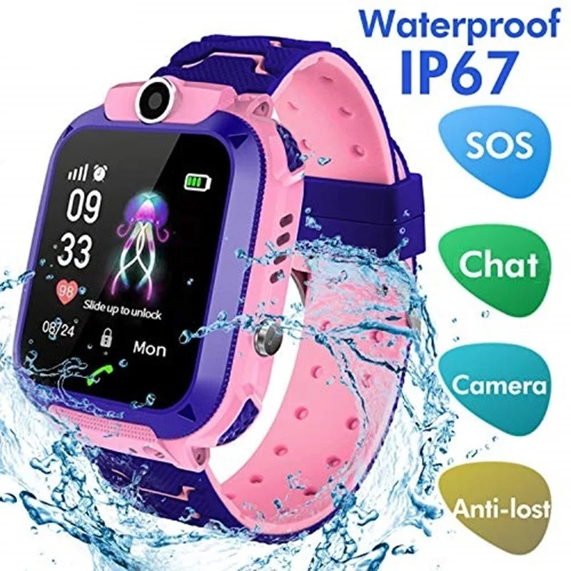 2G Kids Smart Watch SOS Call L - Smartwatch Watches Gift For Girls ulasan dan harga