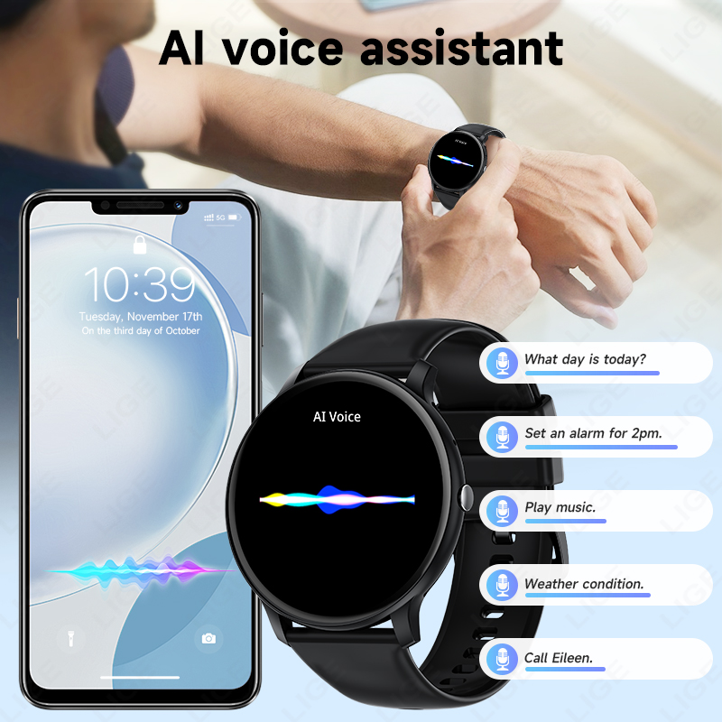 LIGE Bluetooth Call Women Smar - Smartwatch Latest Watches For Women ulasan dan harga