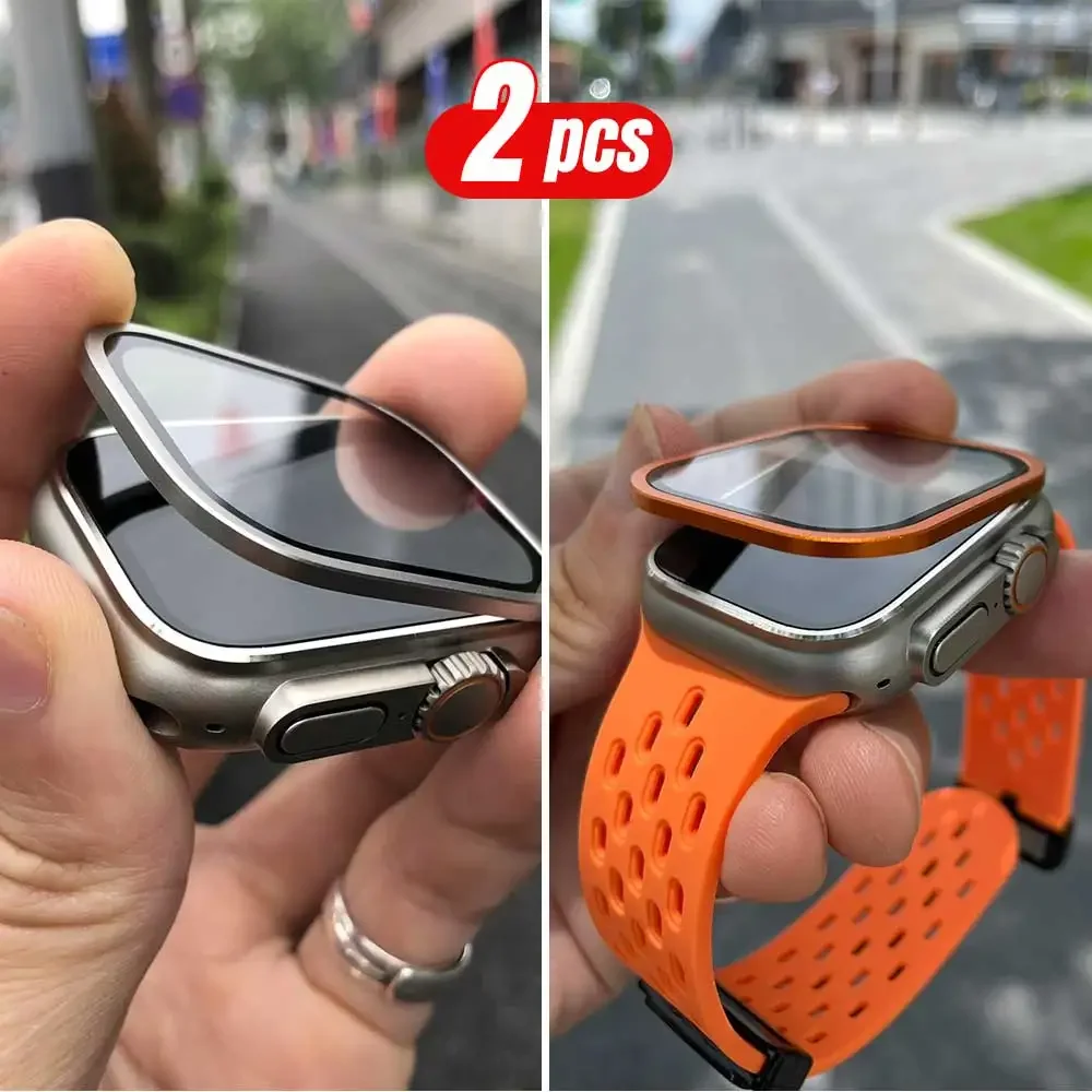 2PCS Titanium Metal Frame for  - Smartwatch Watches For Women ulasan dan harga
