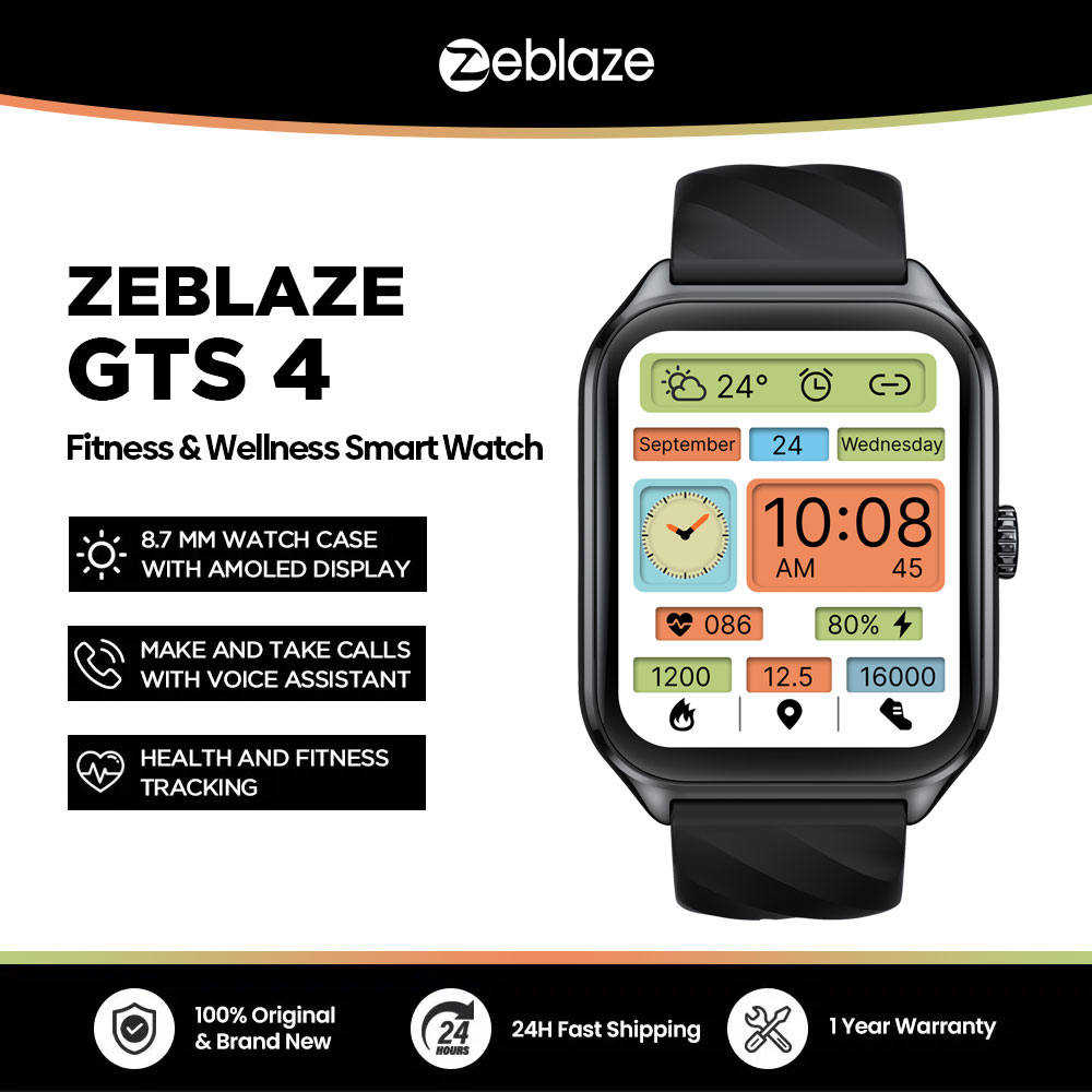 New Zeblaze GTS 4 Voice Callin - Smartwatch Health Watches ulasan dan harga