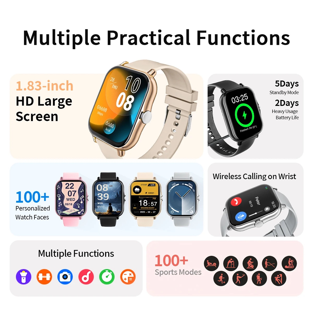 Latest Upgraded Fashion Design - Smartwatch Latest Watches For Women ulasan dan harga