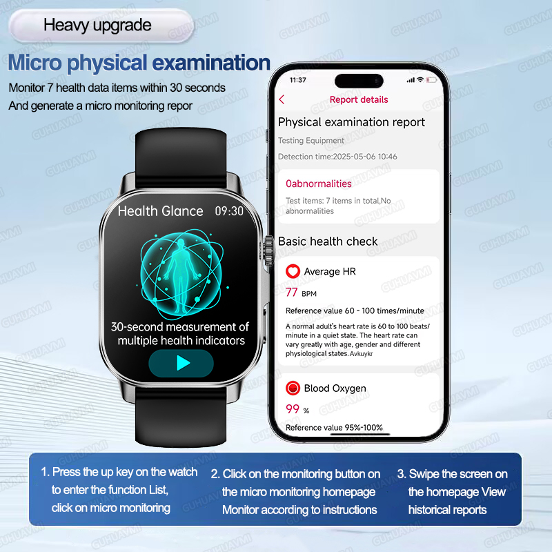 New Men Emotion Diagnosis Smar - Smartwatch Health Watches ulasan dan harga