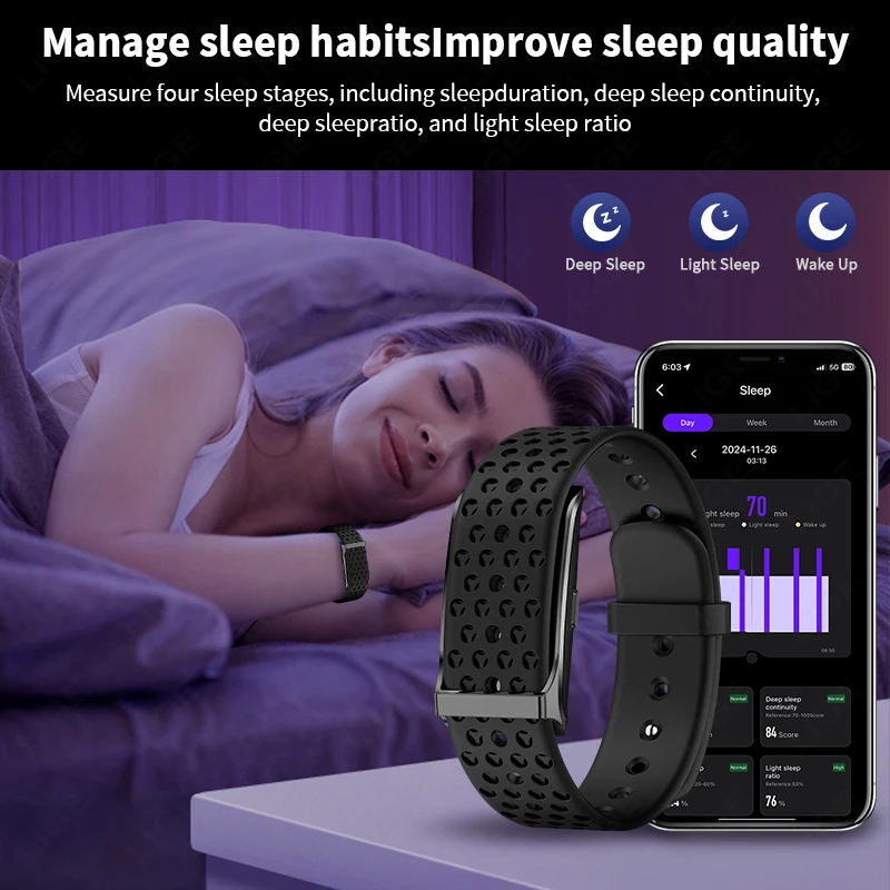LIGE No Screen Smart Watch Hea - Smartwatch Latest Watches For Women ulasan dan harga