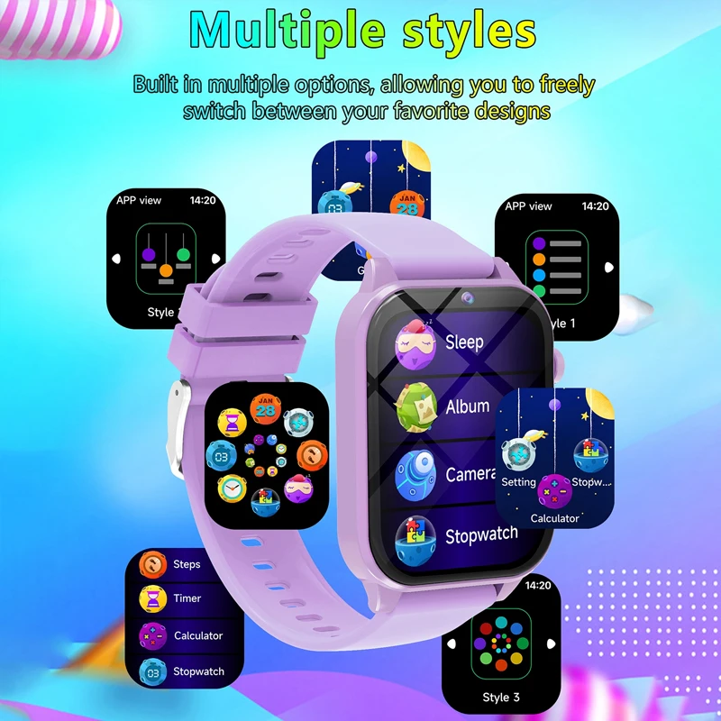 Kids Game Smart Watch Flashlig - Smartwatch Watches Gift For Girls ulasan dan harga