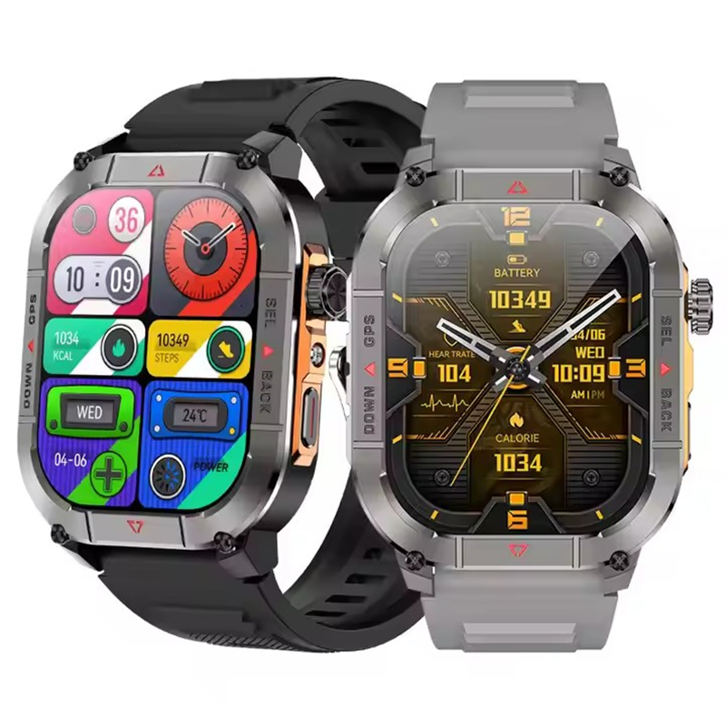 New HK84 Men Smart Watch AMOLE - Smartwatch Watches For Men Digital ulasan dan harga