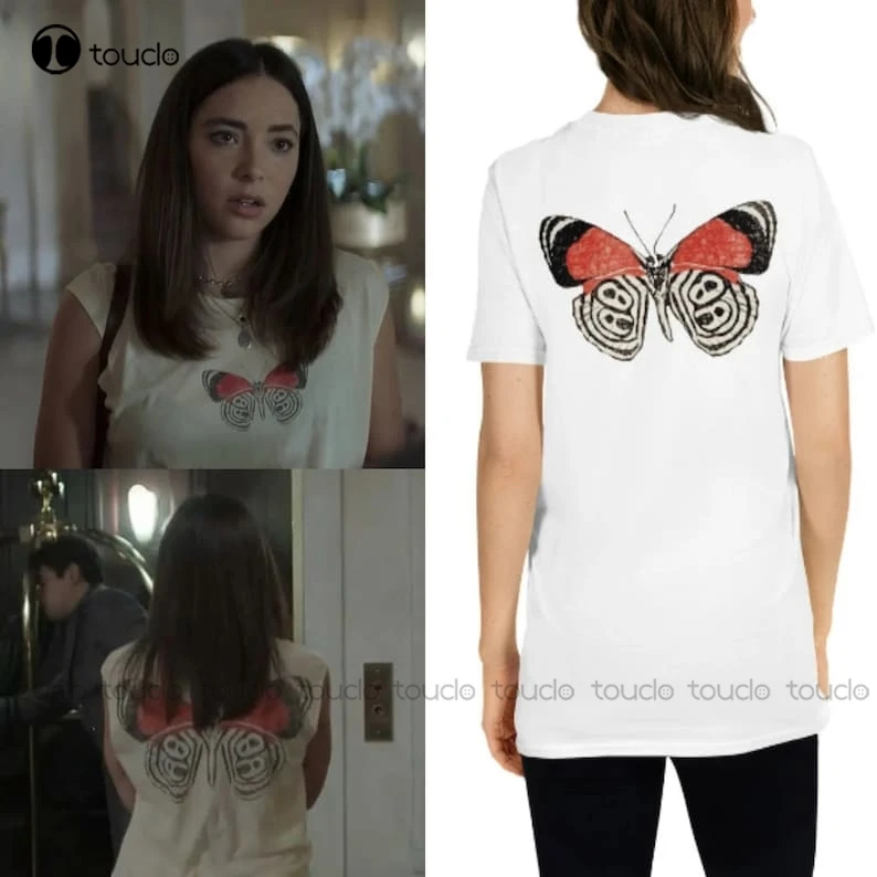 Rag & Bone Butterfly T-Shirt W - Watch Watch Xs ulasan dan harga