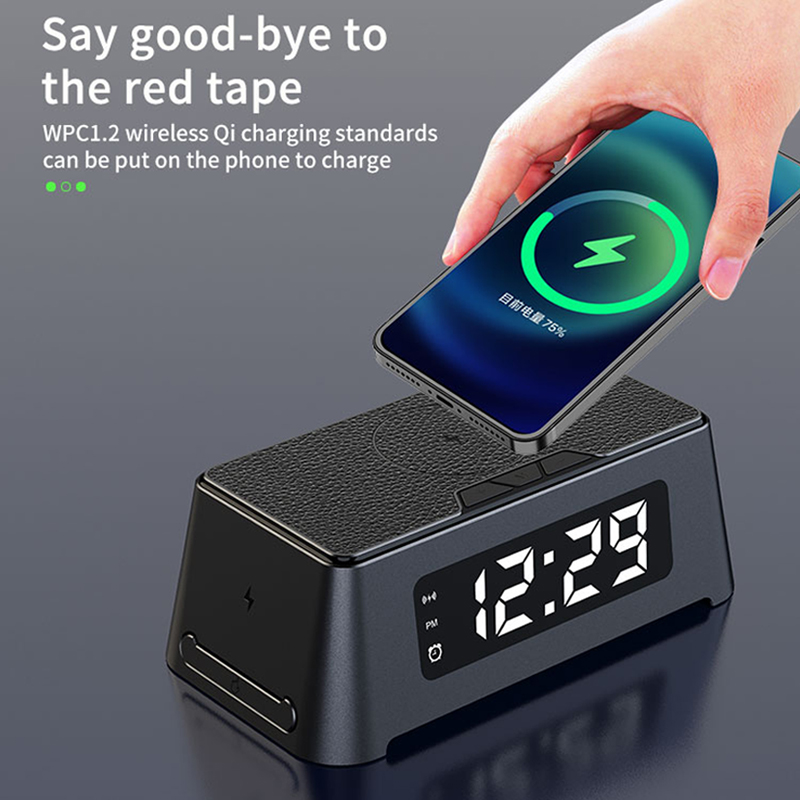 15W Qi Alarm Clock Wireless Ch - Watch Watch Xs ulasan dan harga