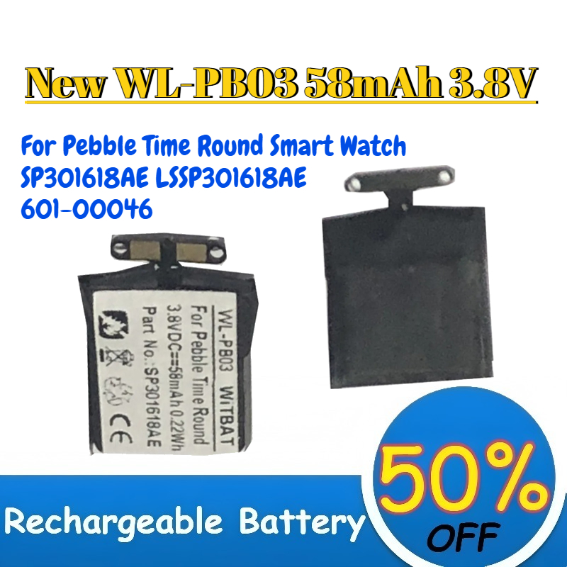 High-Quality New WL-PB03 58mAh - Smartwatch Pebble Watches ulasan dan harga