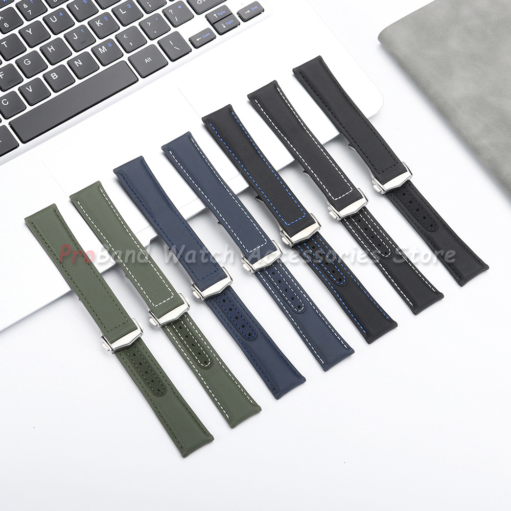 Canvas Nylon Watchband 20mm 21 - Omega Watch Speedmaster ulasan dan harga