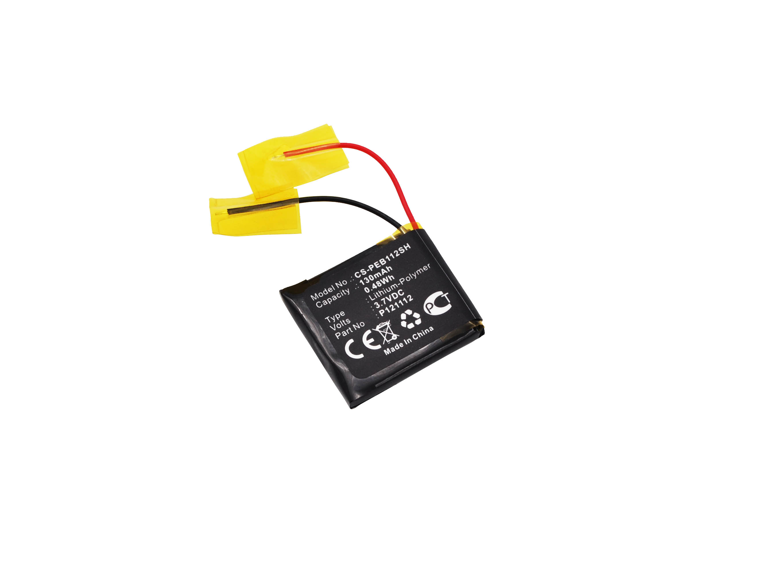 100% NEW  3.7V 130mAh PEB112SH - Smartwatch Pebble Watches ulasan dan harga