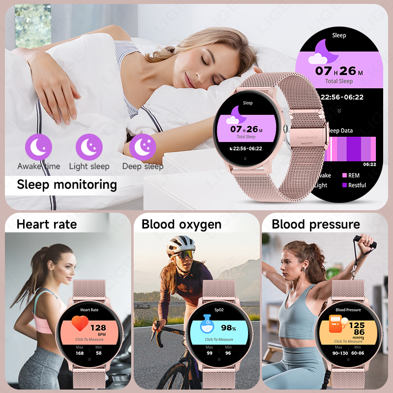 LIGE 2026 Sports Fitness Watch - Smartwatch Latest Watches For Women ulasan dan harga