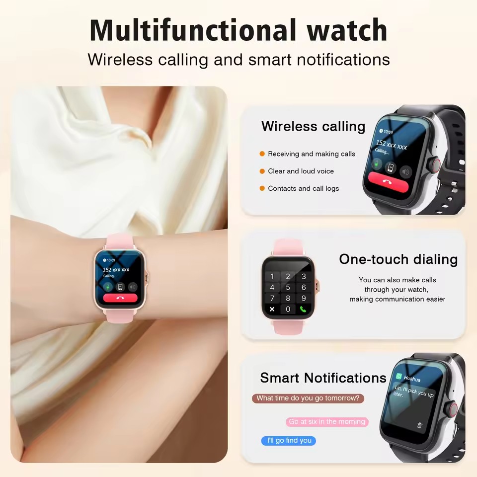 Latest Upgraded Fashion Design - Smartwatch Latest Watches For Women ulasan dan harga