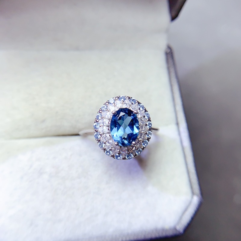 Pure London Blue Topaz Ring fo - Vs Smartwatch ulasan dan harga