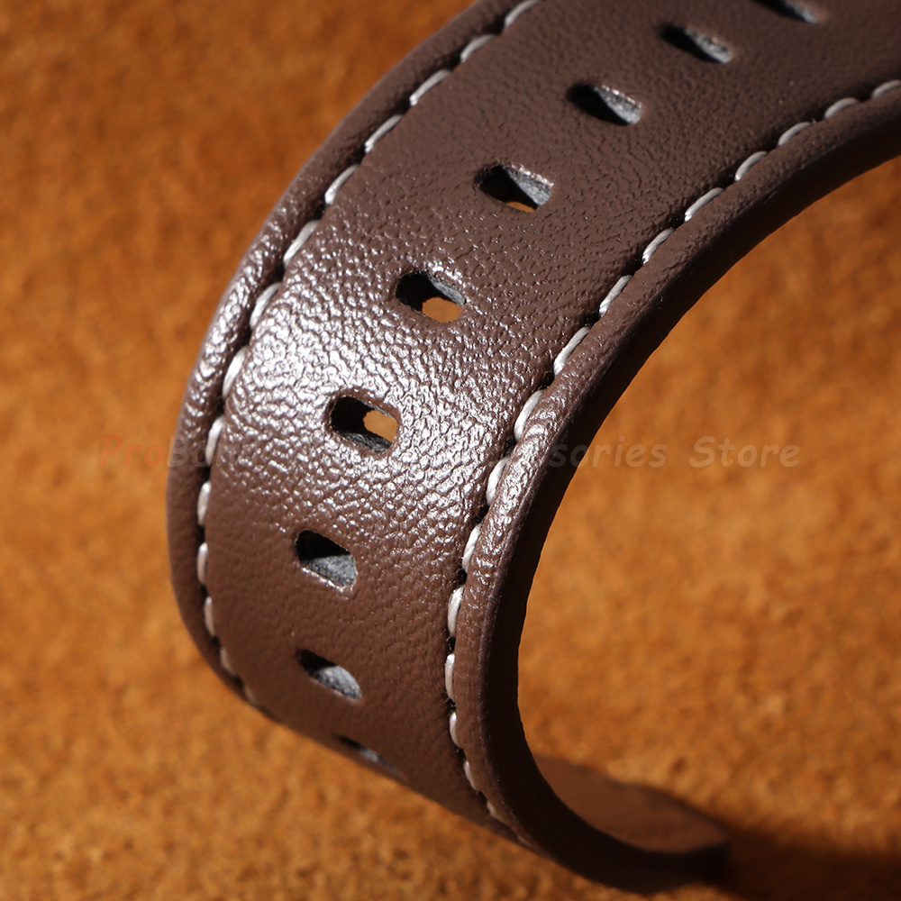 Handmade Flat Leather Strap 20 - Smartwatch Watches For Women ulasan dan harga
