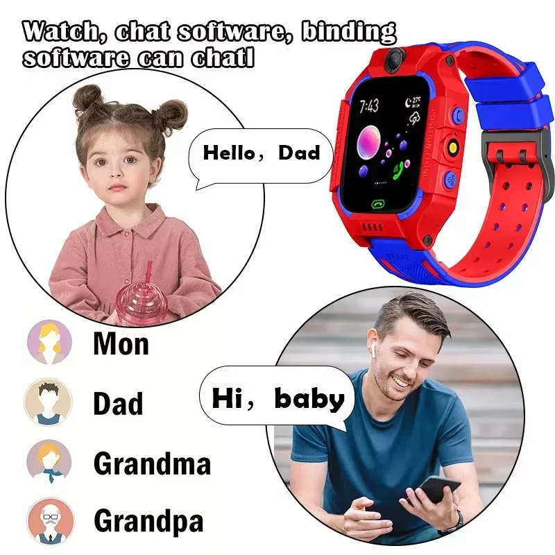 Lenov 5G Child Camera Smart Wa - Smartwatch Watches Gift For Girls ulasan dan harga