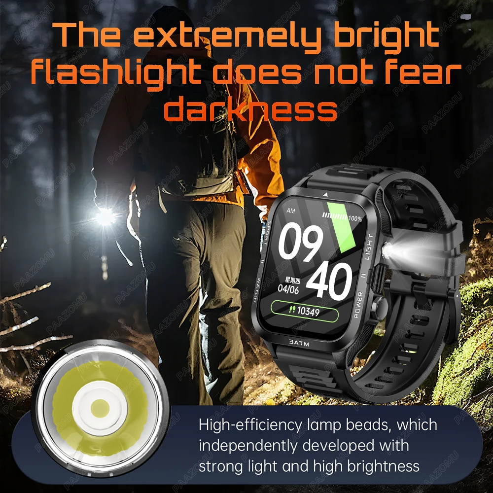 Military Grade SmartWatch Men  - Smartwatch Watches For Men Digital ulasan dan harga
