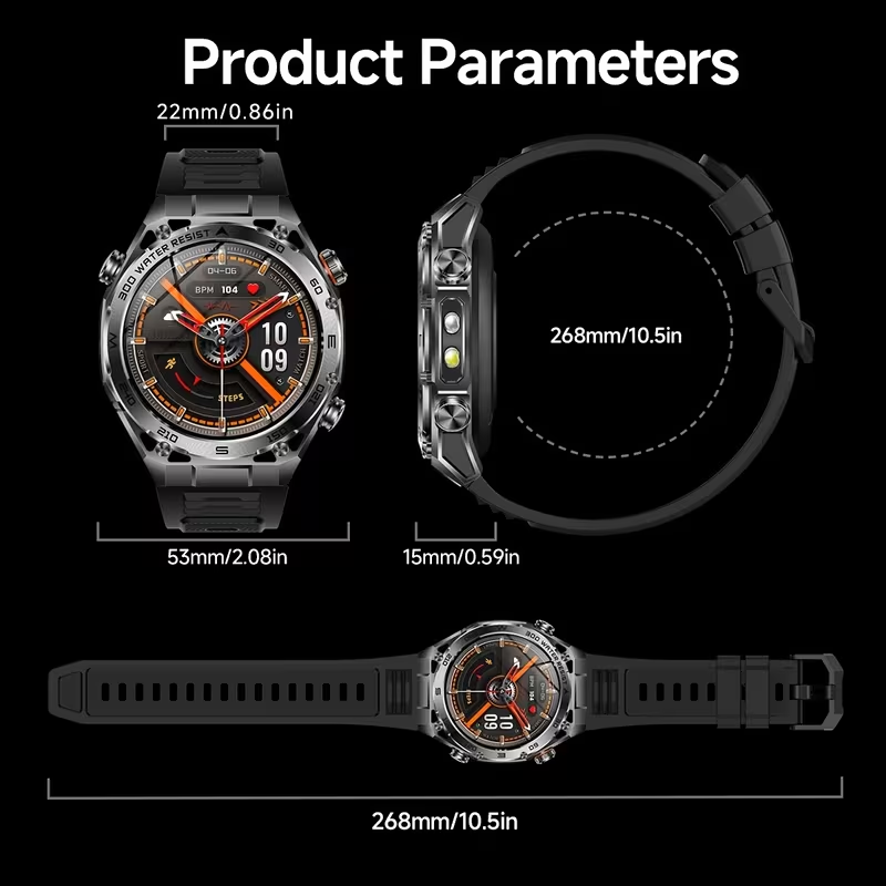 2026 Outdoor Smart Watch 1.53' - Smartwatch Purple Watches For Women ulasan dan harga